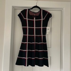 Black and red dress